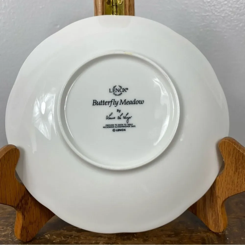 Lenox Butterfly Meadow party plate 6.5 inches round
